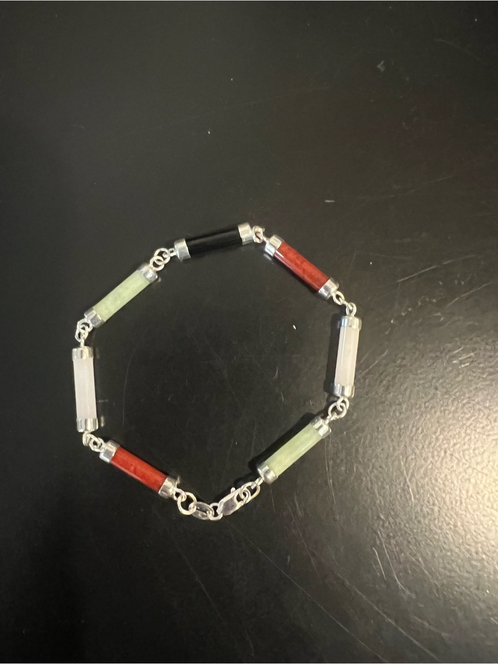 Multi-Color Tube Bead Bracelet - Women Jewelry